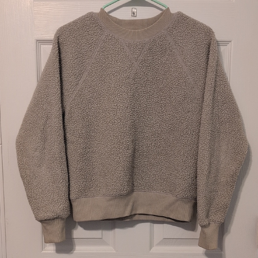 Everlane Renew Ragland Fleece Pullover